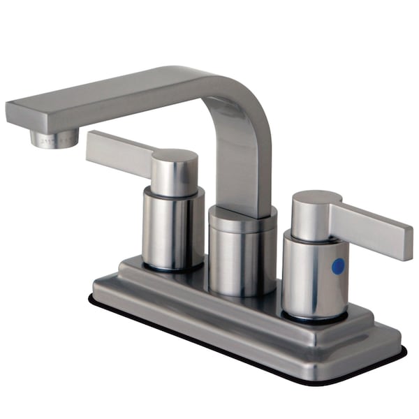 KB8468NDL NuvoFusion 4" Centerset Bathroom Faucet, Brushed Nickel